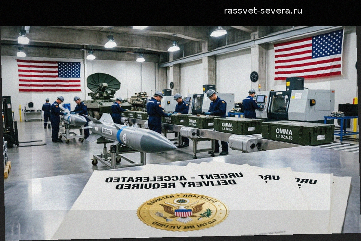 Минобороны США потребовало от промышленности резкого ускорения поставок оружия