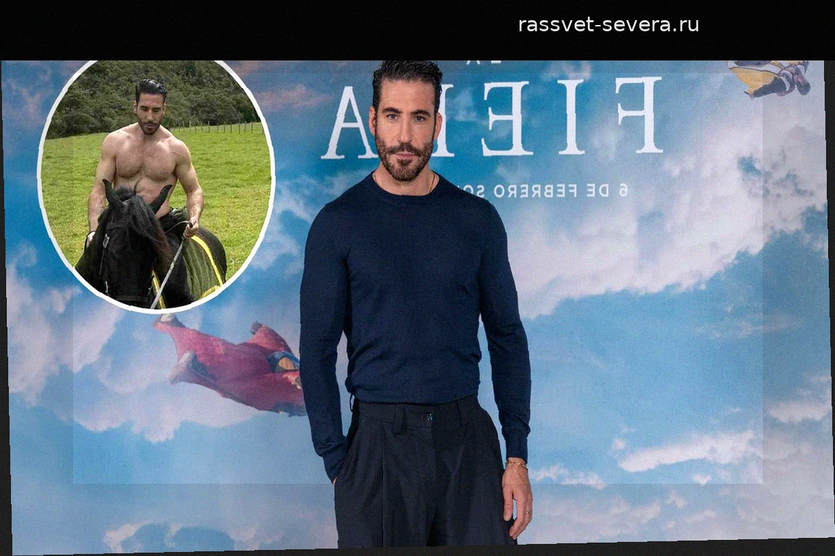 Мигель Анхель Сильвестре произвел фурор в сети: верховая езда без рубашки на съемках в Колумбии