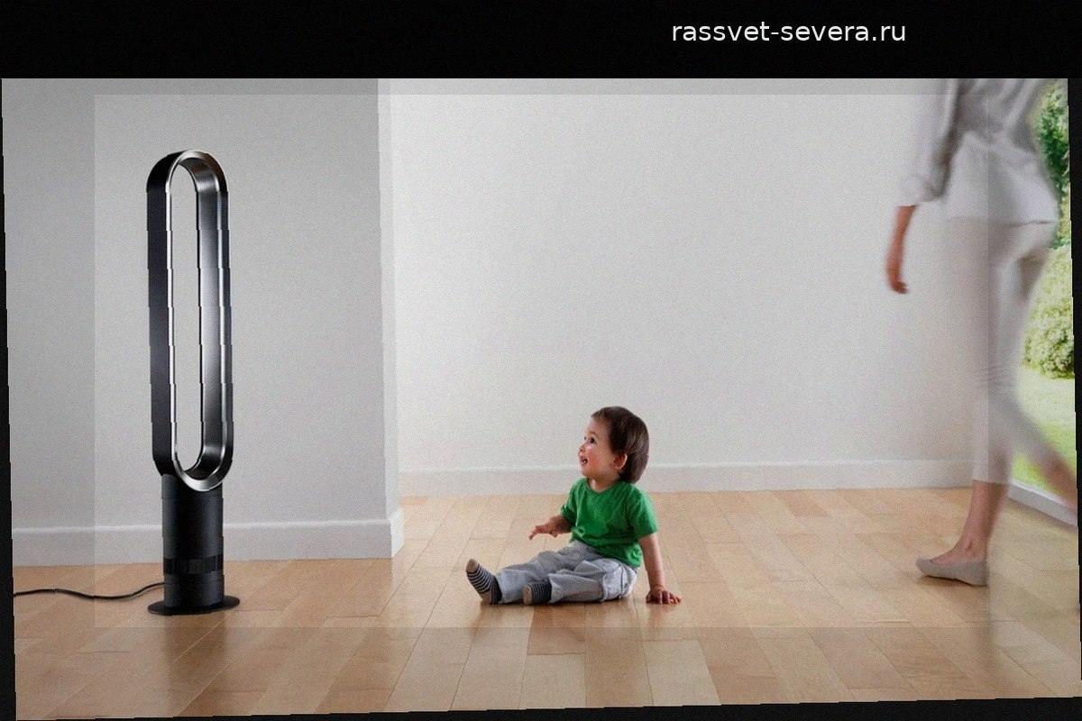Этот вентилятор Dyson без лопастей работает бесшумно и охлаждает комнату за секунды