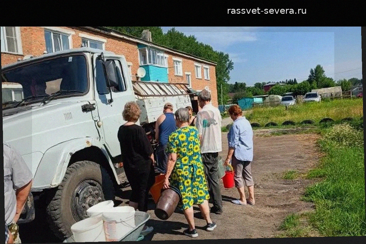 В Таре Омской области ввели режим ЧС из-за остановки водоснабжения