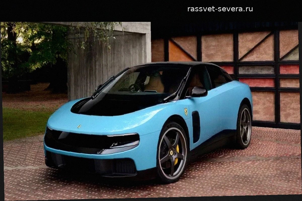 Ferrari Luce: Новый электрокар, который вызвал споры из-за сходства с Nissan