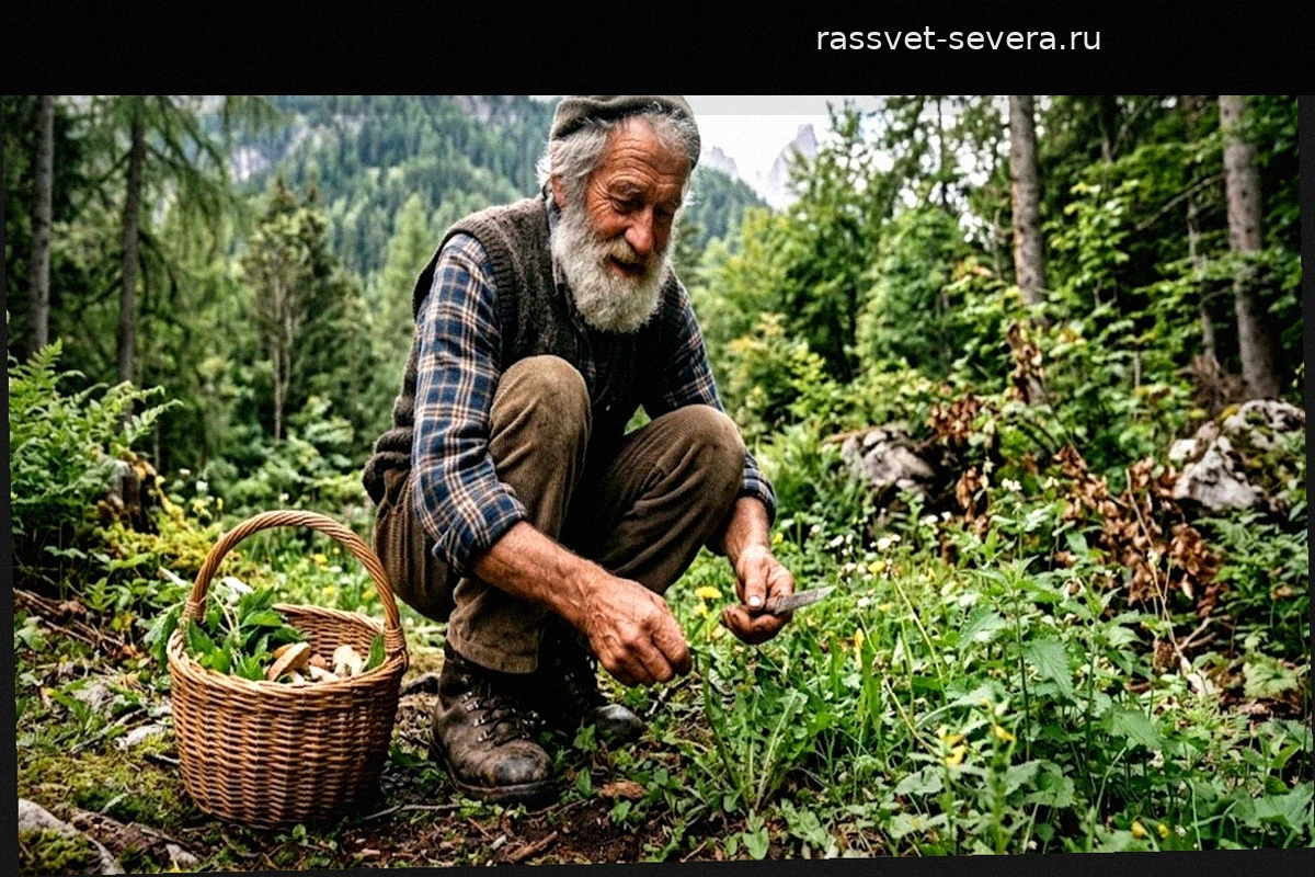 Свобода в лесу: почему 78-летний итальянец отказался от комфорта ради природы