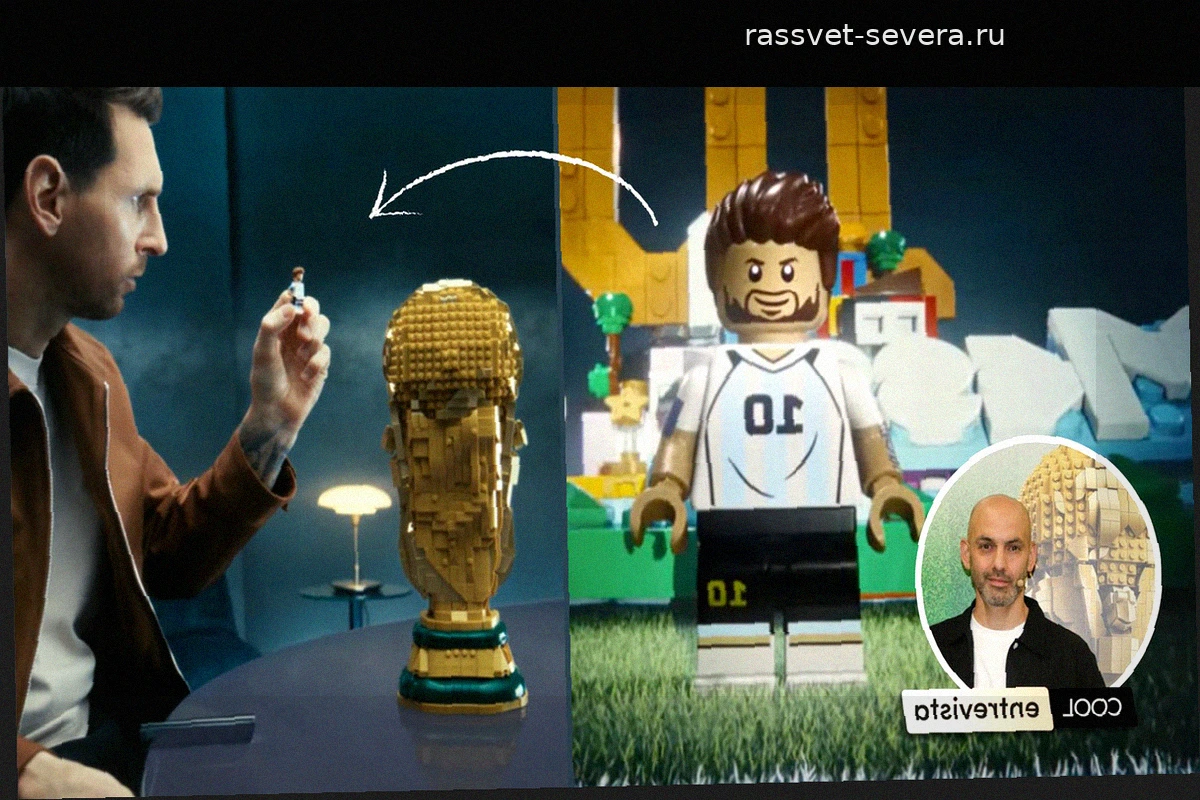 Леонардо Франсиско Лопес, дизайнер LEGO x FIFA 2026: «Месси уже сбрил бороду, когда его фигурка была готова»