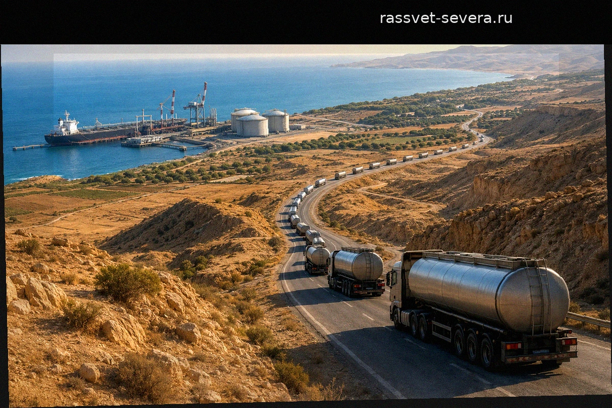 Ирак наладил экспорт нефтепродуктов в обход Ормузского пролива через Сирию и Иорданию