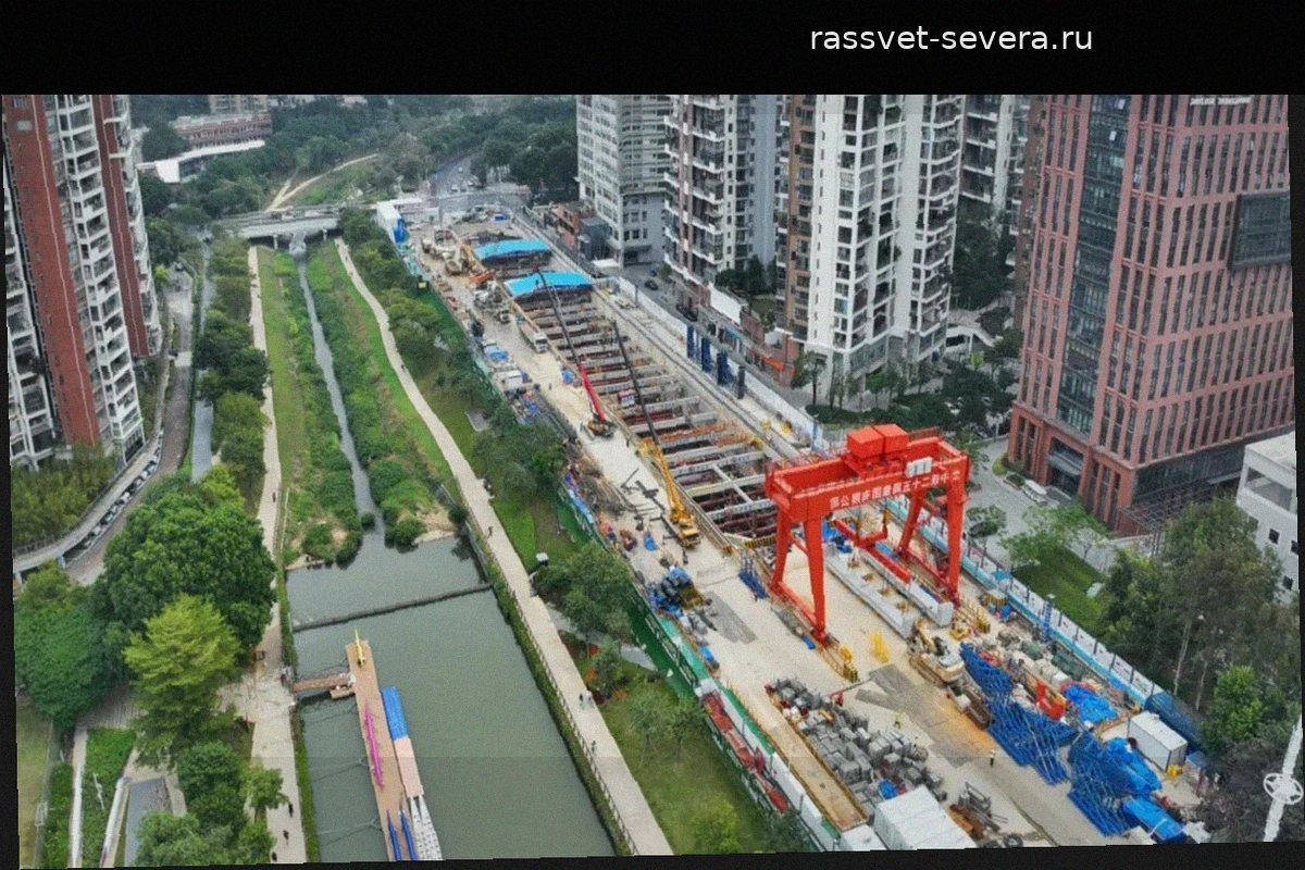 Китай бросает вызов природе: строится высокоскоростная железная дорога под морским дном