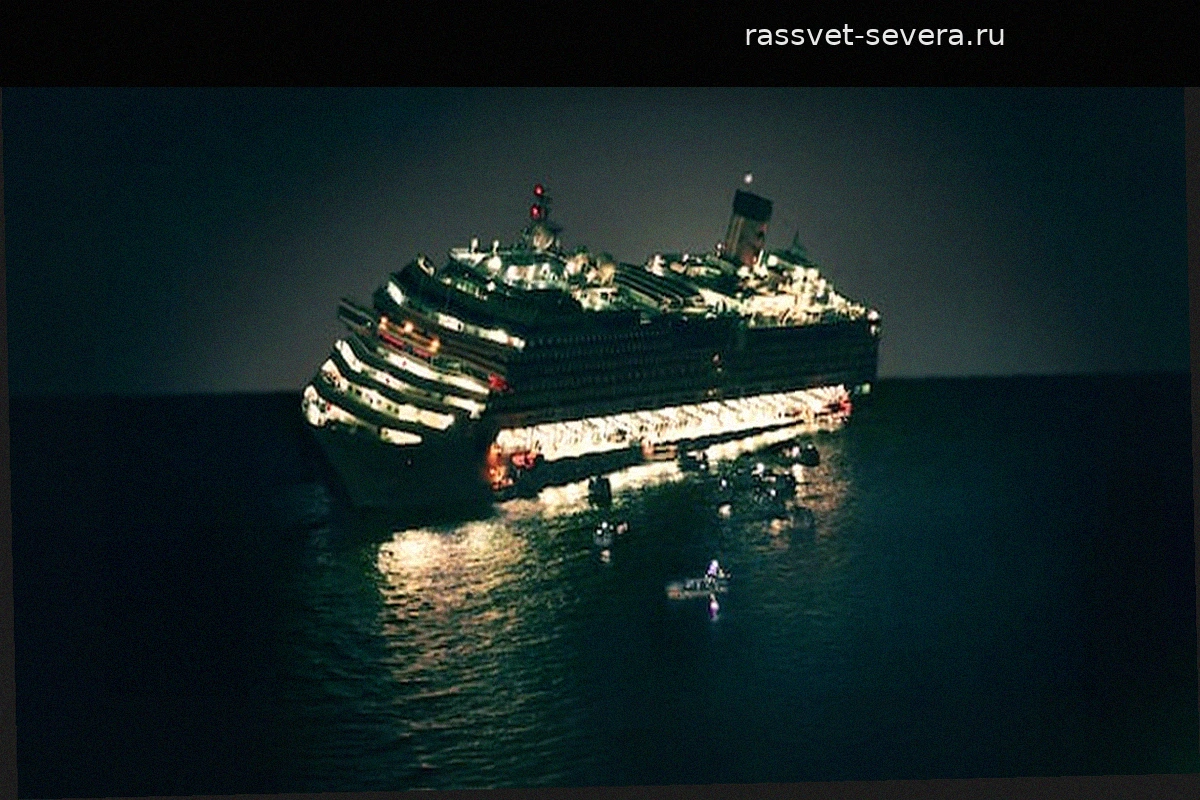 Трагедия лайнера Costa Concordia: хроника морской катастрофы в документальном проекте Netflix