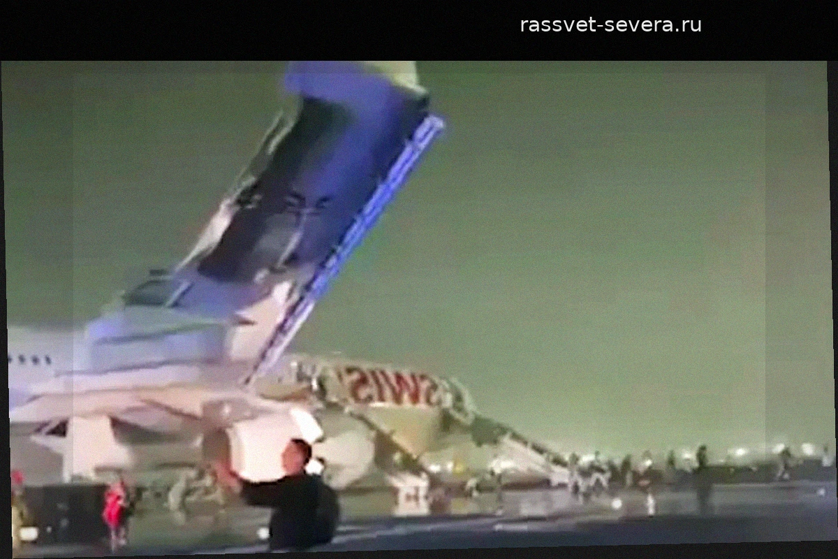 Возгорание двигателя у лайнера Swiss Airlines в аэропорту Дели: подробности происшествия