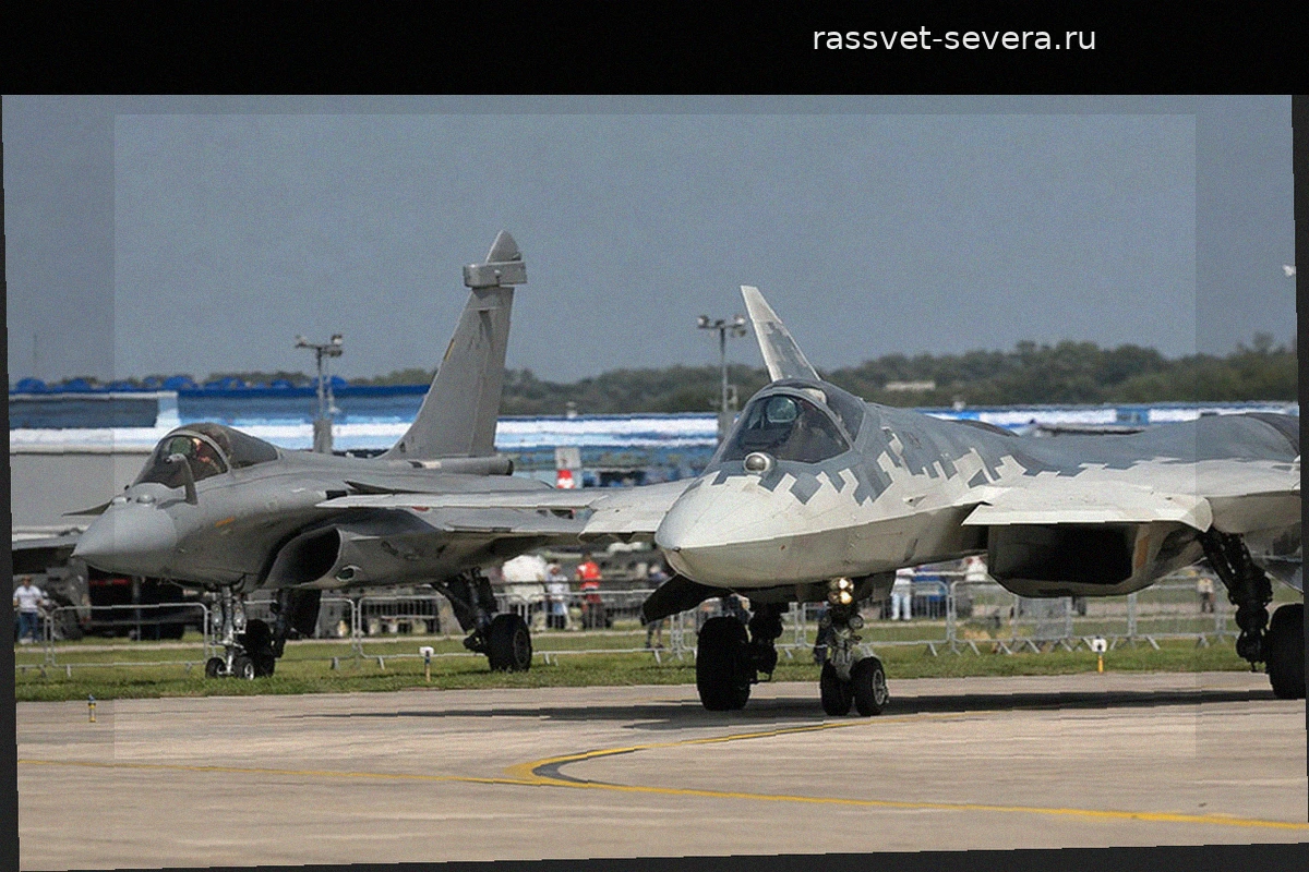 Сравнение российского Су-57 и французского Rafale: технический анализ