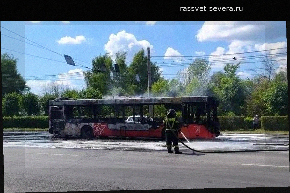 Во Владимире зафиксированы возгорания рейсового автобуса и бензовоза