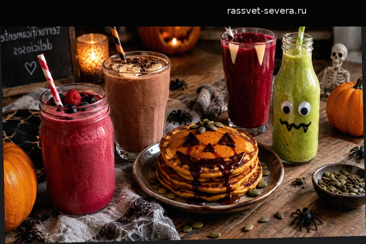 Рецепты для пугающе вкусного завтрака на Хэллоуин