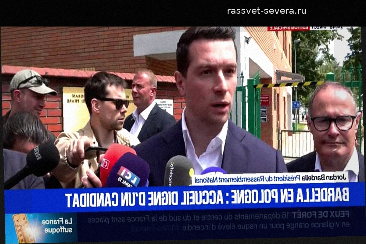 Жордана Барделлу в Польше приняли как кандидата в президенты