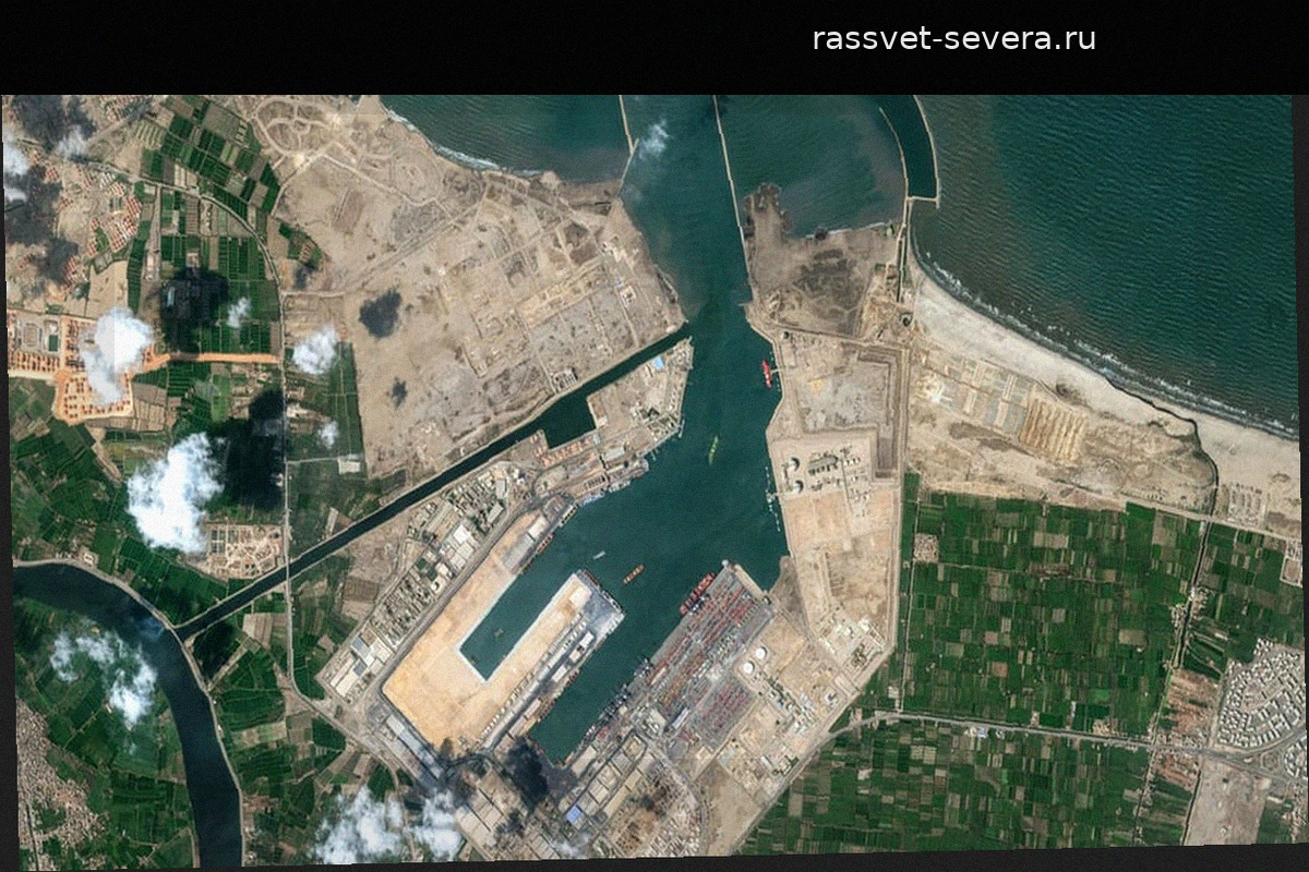 В египетском порту беспилотник атаковал американский газовоз