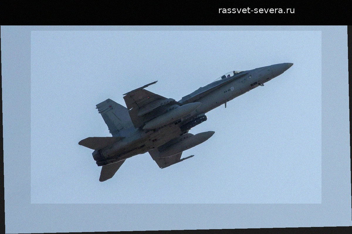 Испанские истребители F-18 подняты по тревоге у границ Румынии