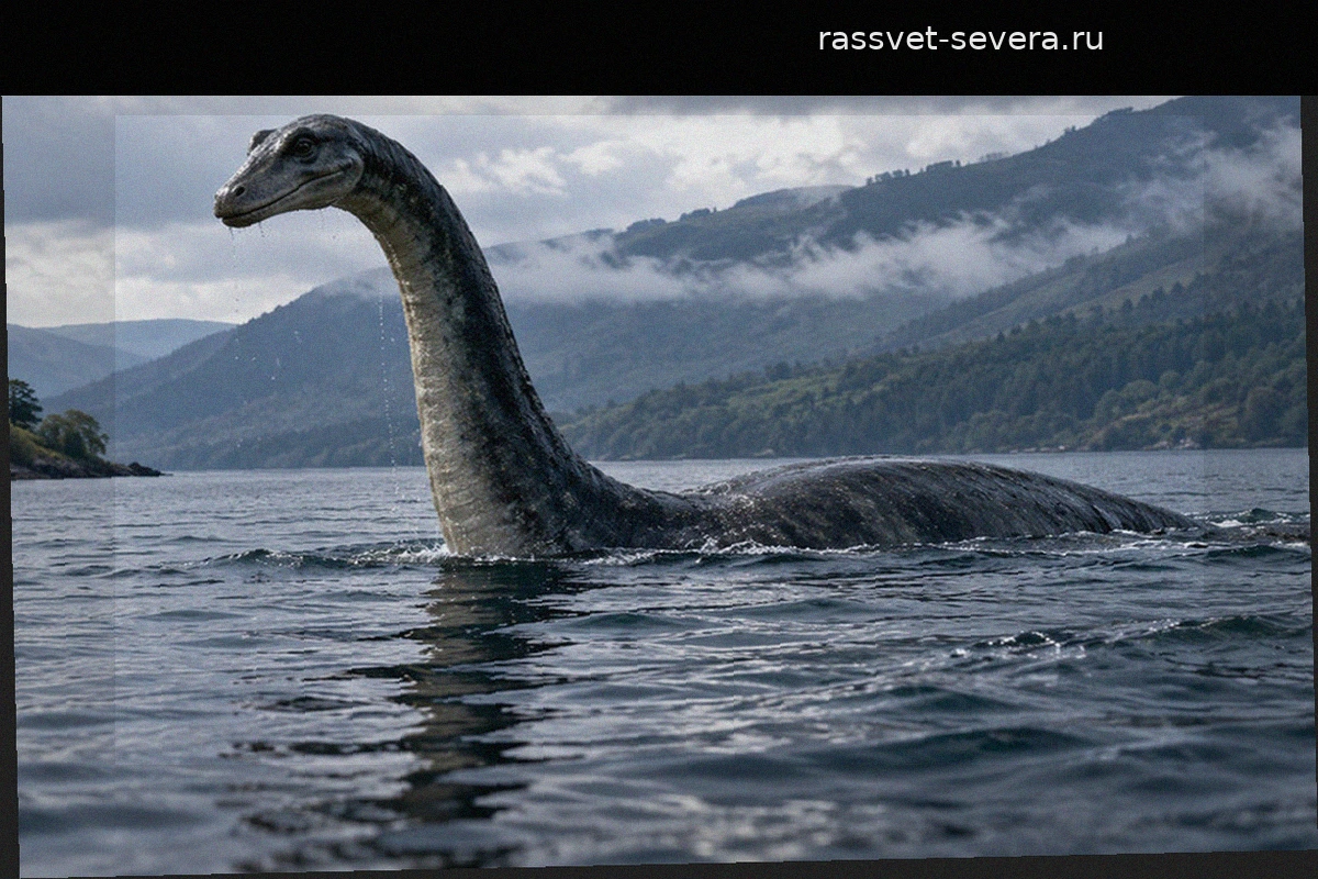 Семья Лох-Несских чудовищ попала на снимок Google Earth