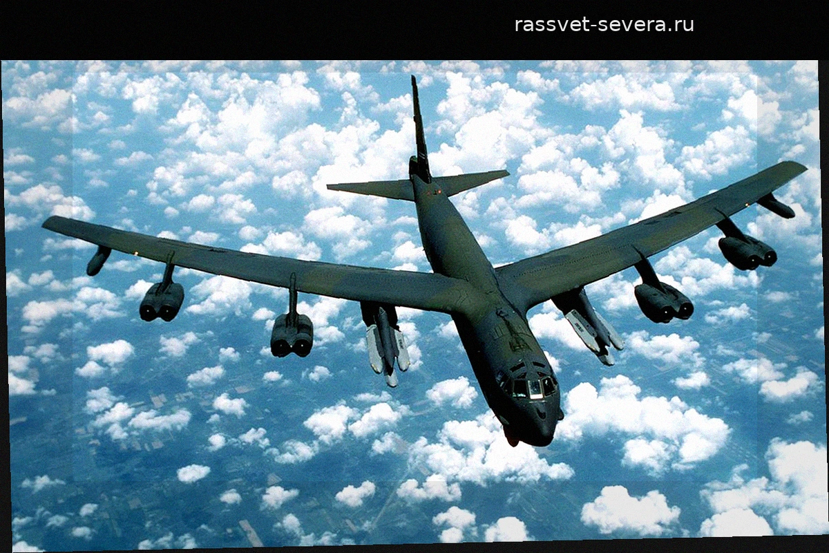 В Соединенных Штатах потерпел аварию бомбардировщик B-52