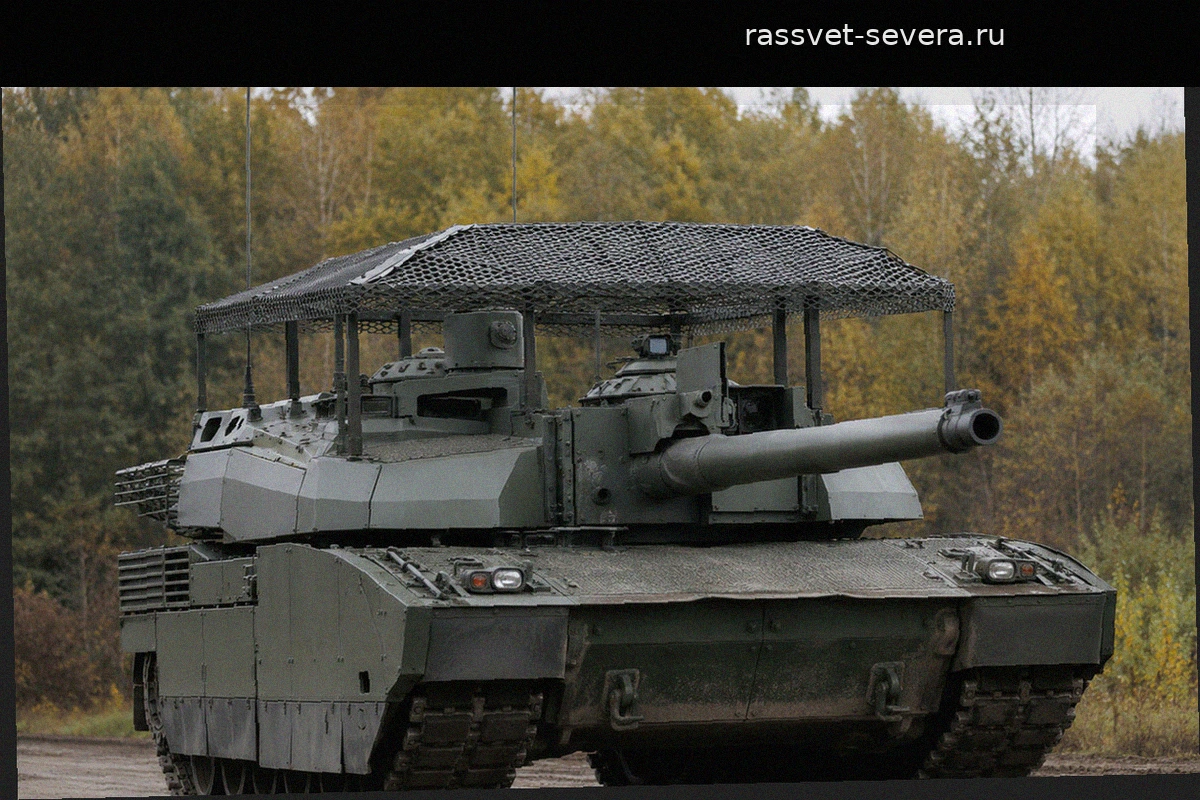 Французский танк Leclerc XLR оснастили специализированной защитой от БПЛА