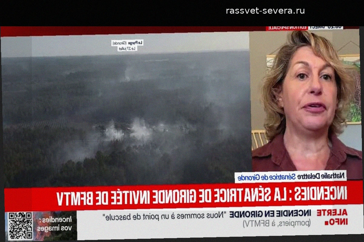 «Пожар удалось локализовать», — заявляет сенатор департамента Жиронда