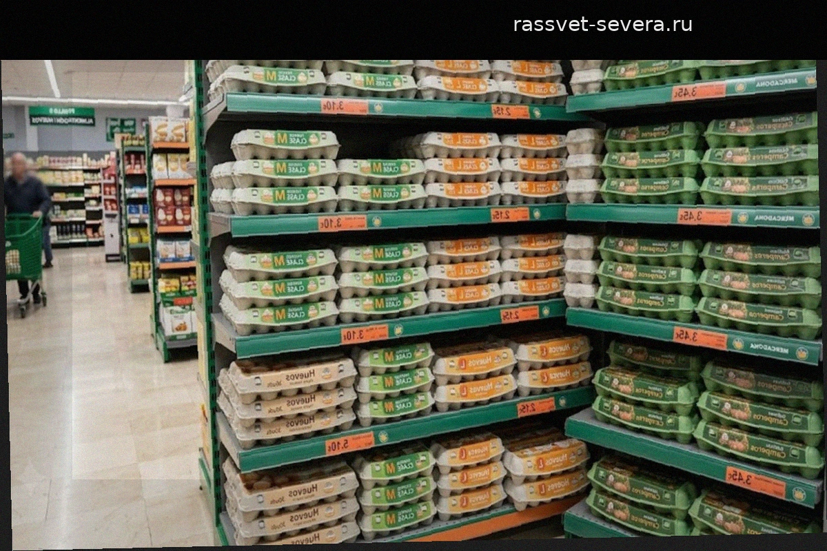 Mercadona снижает цены на яйца: за год стоимость упала на 7,5%