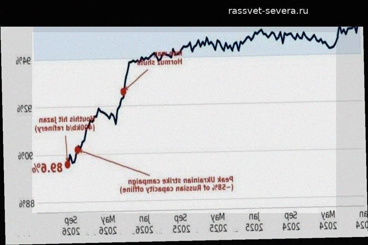 Цена на нефть Brent выросла до $109 на фоне сбоев поставок и рисков в Красном море