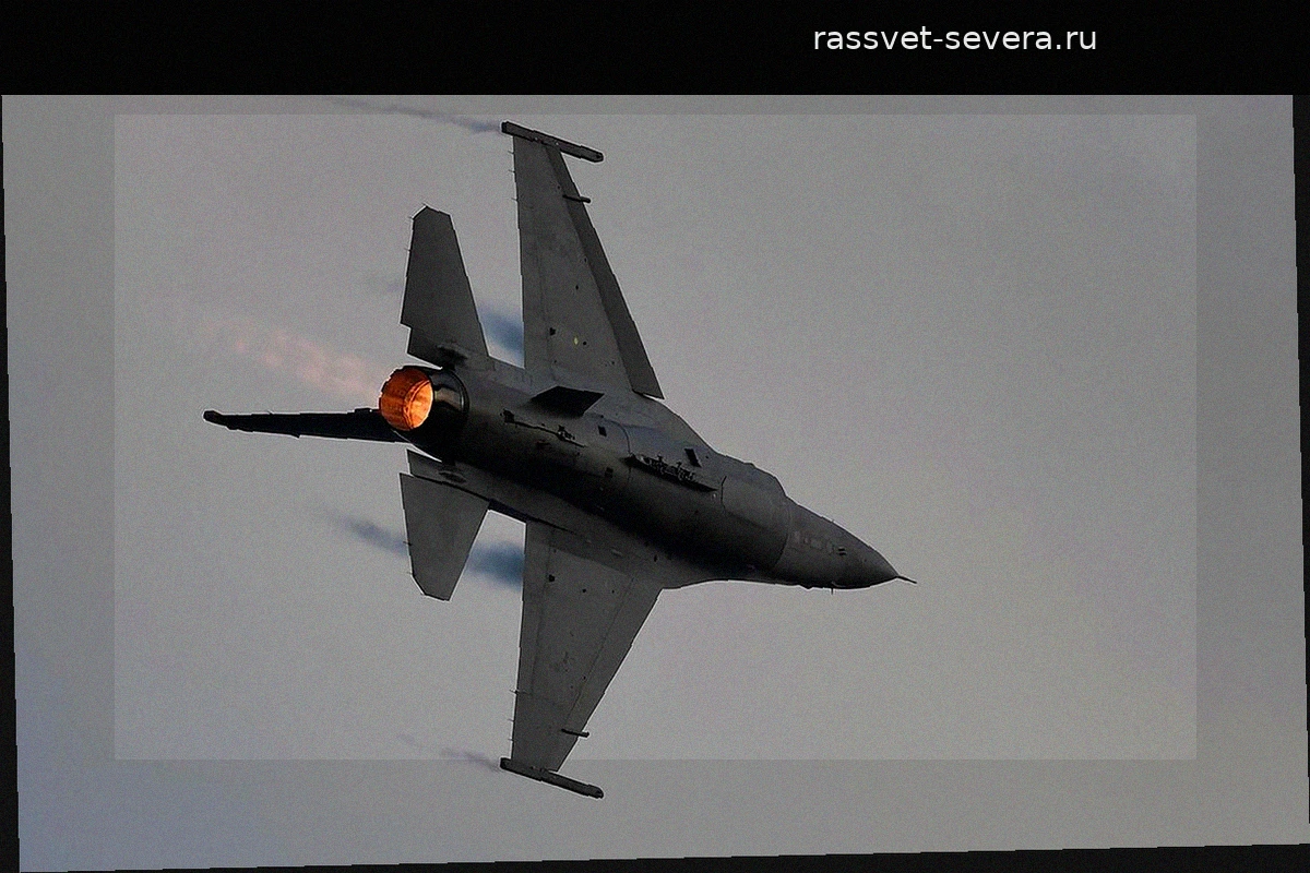 В Украине потерпел крушение американский истребитель F-16