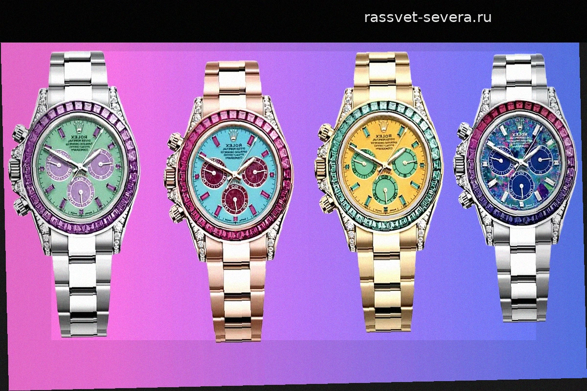 Rolex объединяет Леонардо Ди Каприо и Роджера Федерера для создания четырех уникальных Daytona