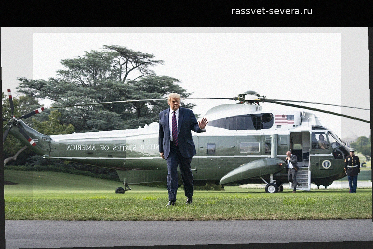 Дональд Трамп сменил Китай на поле для гольфа