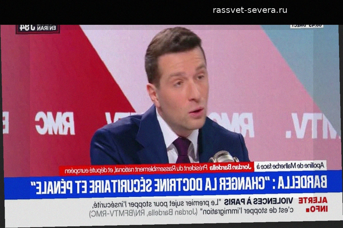 Джордан Барделла о беспорядках после триумфа ПСЖ: «Придя к власти, мы положим конец этому хаосу»
