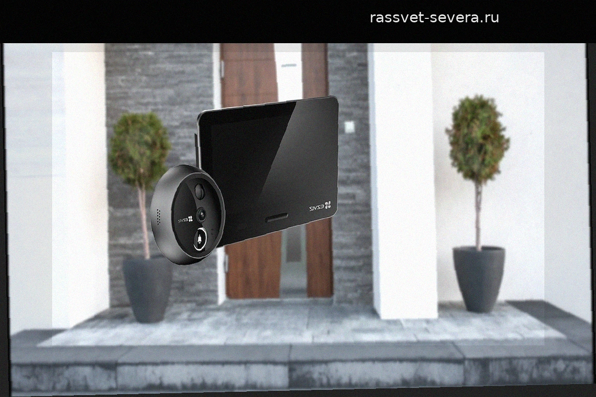 EZVIZ EP4: инновационный дверной глазок с разрешением 4K и интеллектуальным распознаванием лиц
