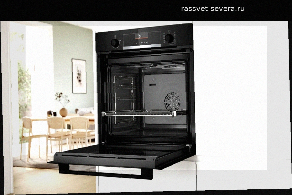 Духовой шкаф Bosch с функцией Air Fry: большой объем и современные возможности