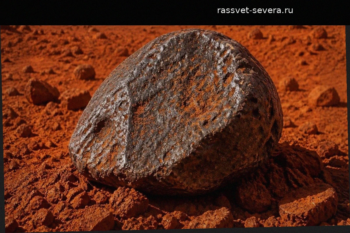Марсианский метеорит NWA 13441: уникальный артефакт, озадачивший ученых