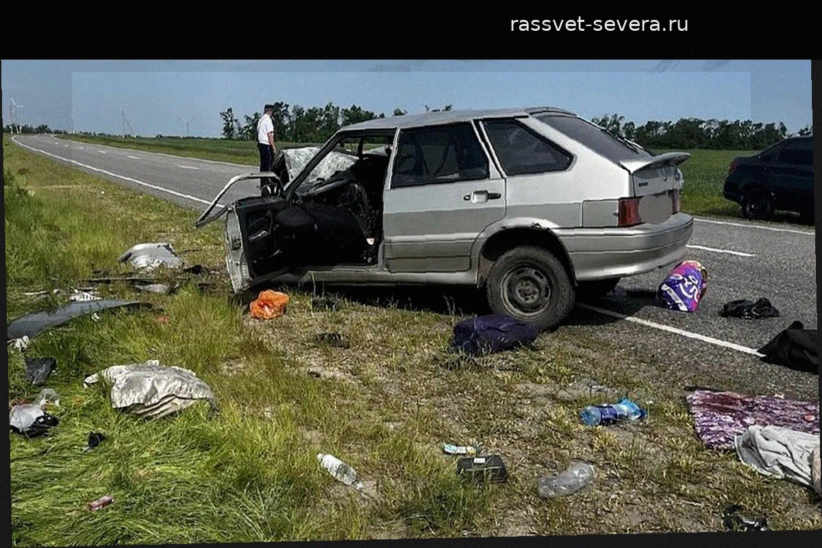 Смертельная авария в Ставропольском крае: трое погибших и пятеро раненых