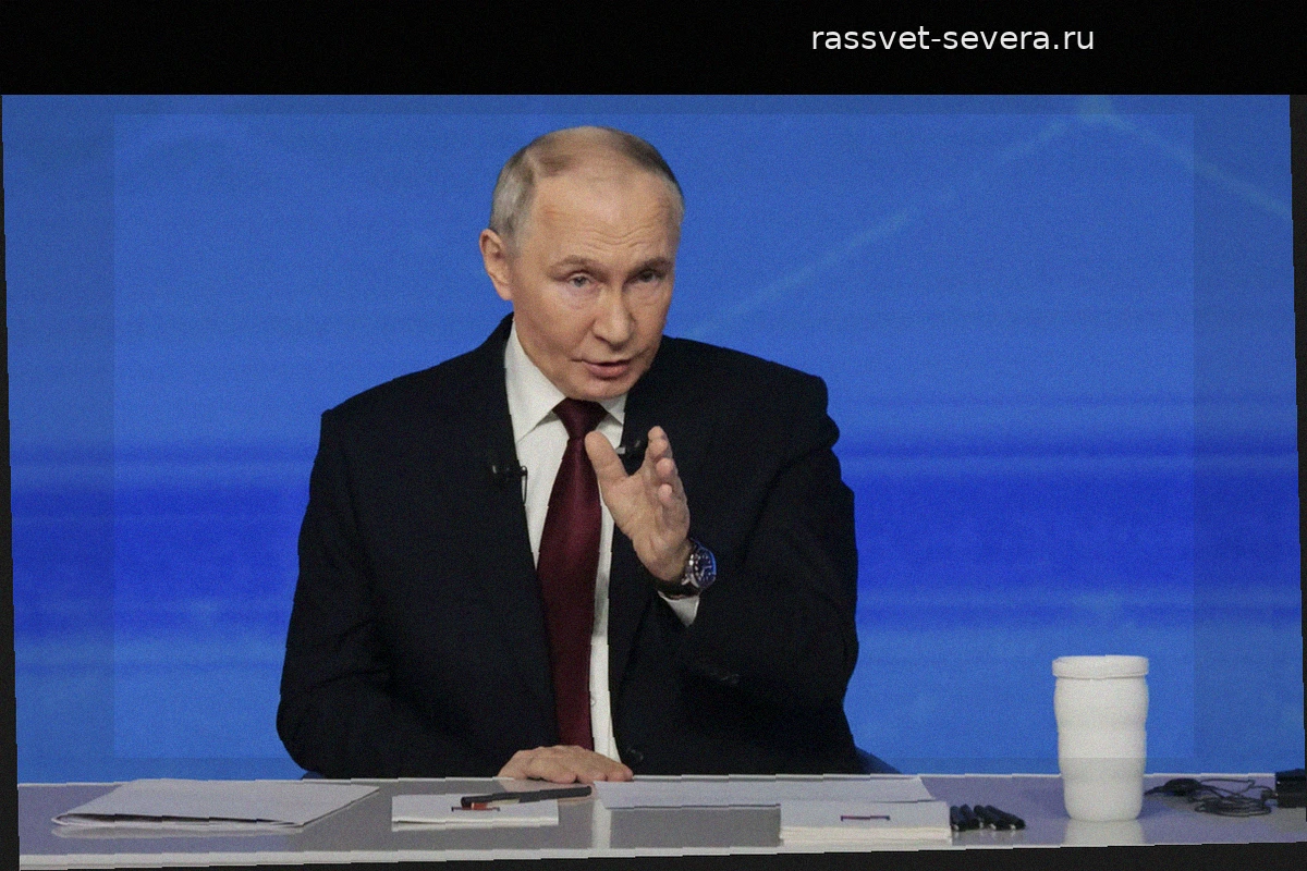 Владимир Путин о влиянии глобалистских элит Запада на конфликт в Украине