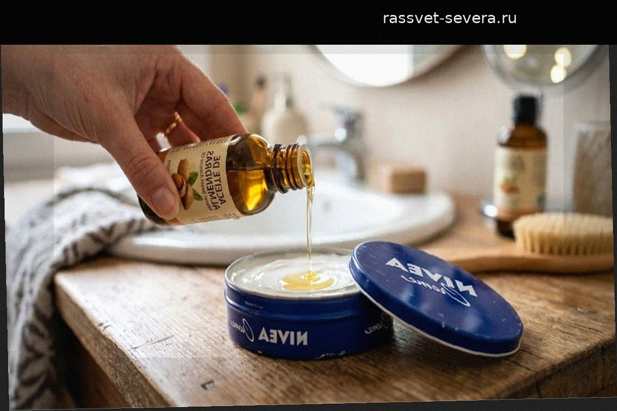 Бюджетная комбинация против морщин: как усилить крем Nivea миндальным маслом